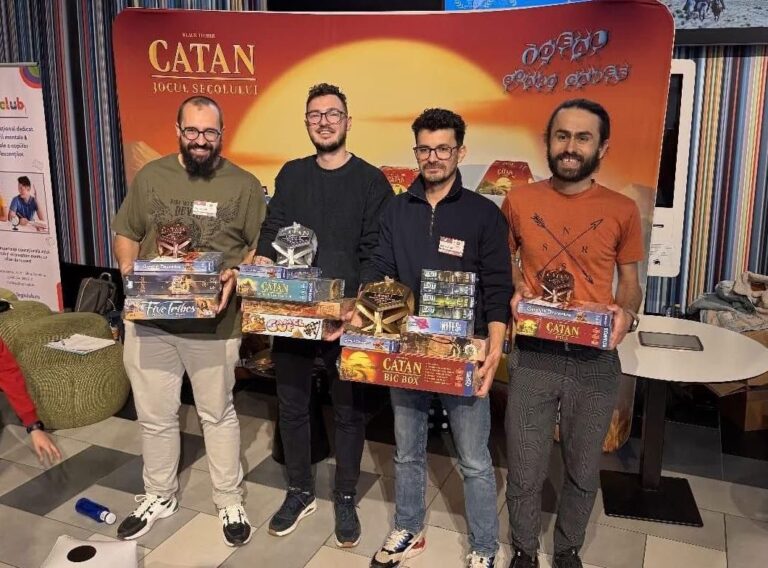 Daniel Dîscă și Marius Malus vor reprezenta România la Campionatul Mondial de Catan de la Stuttgart