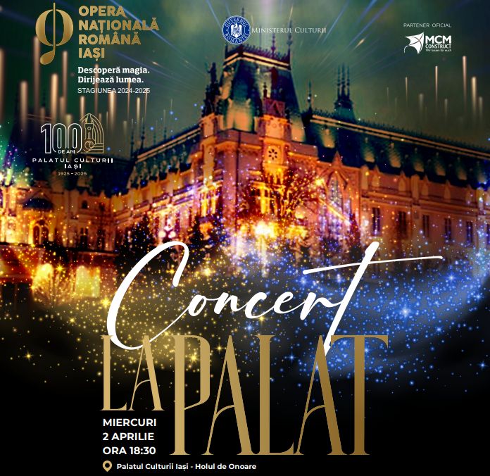 Un nou concert cameral al Operei Iași la Palatul Culturii