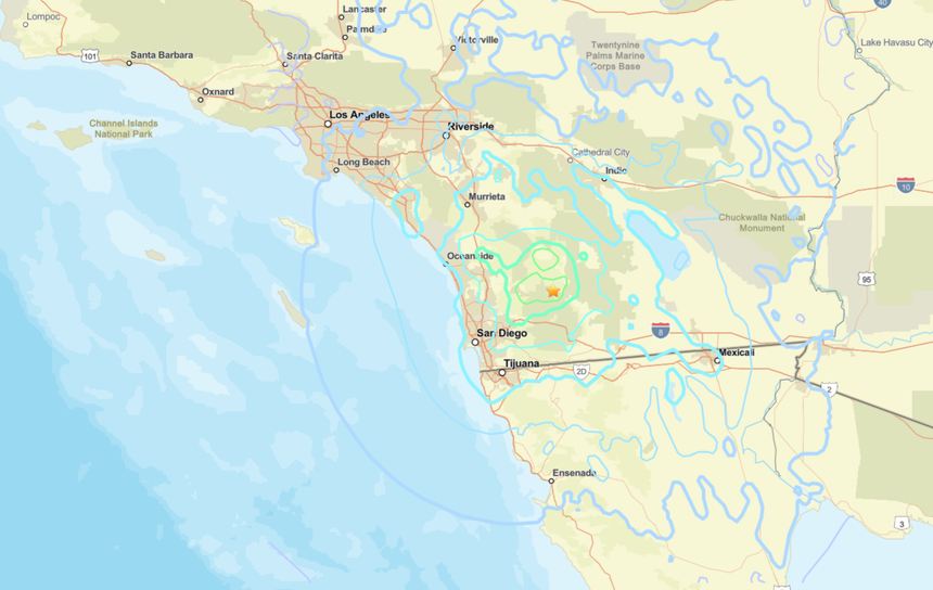 Un cutremur de suprafaţă cu magnitudinea 5,2 s-a produs în California