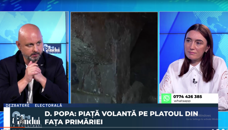 Daniela Popa, Sector 1, despre situația din Piața Unirii: „Mi se pare incredibil cum un primar general al Capitalei poate să fie atât de iresponsabil”