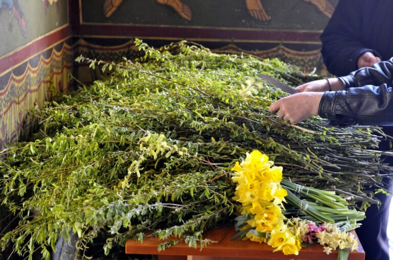 Azi, Duminica Floriilor la ortodocși și catolici. Începe Săptămâna Patimilor. Tradiții, obiceiuri, semnificații. Plus o interesantă rețetă de saramură