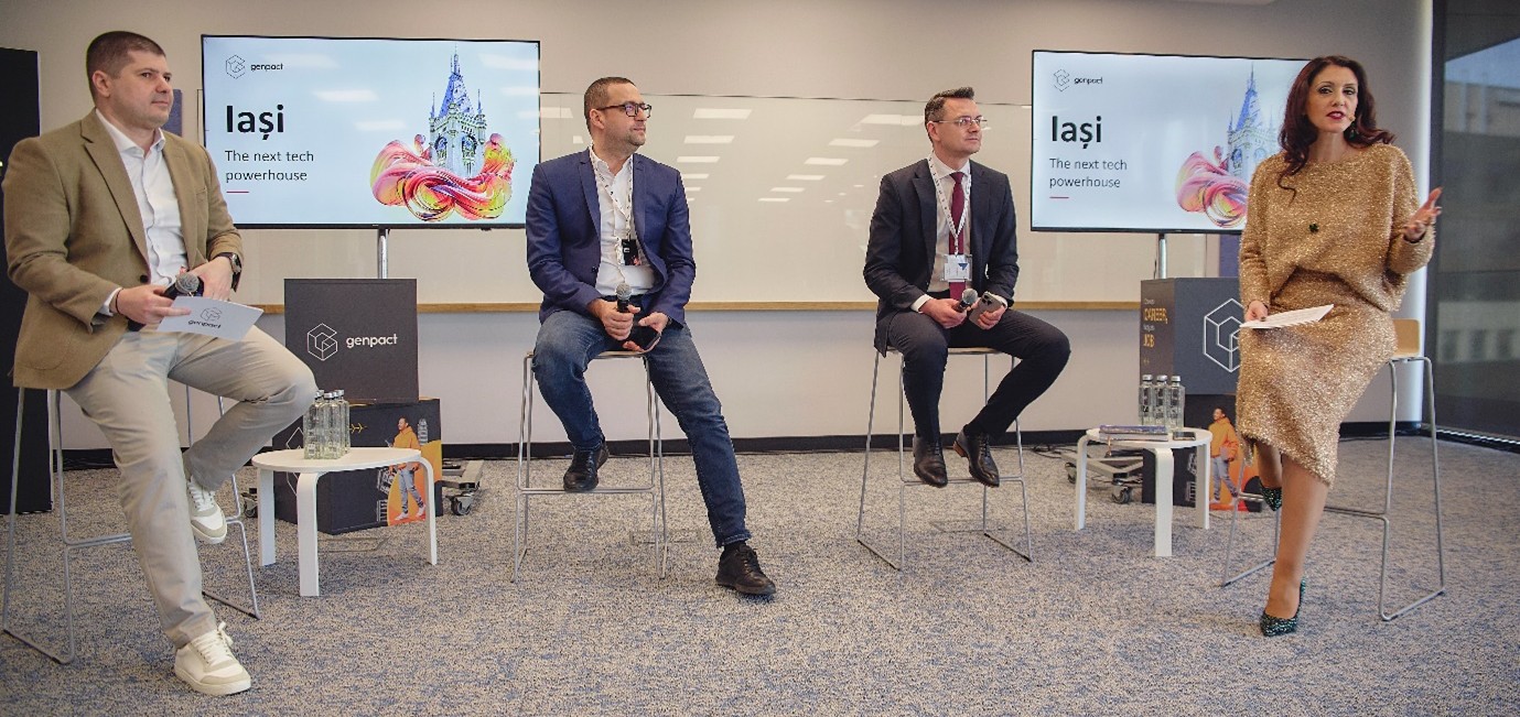 „Iașul, următoarea forță în tehnologie. Locul în care trebuie acum să fii”. Gigantul Genpact deschide un nou centru în oraș