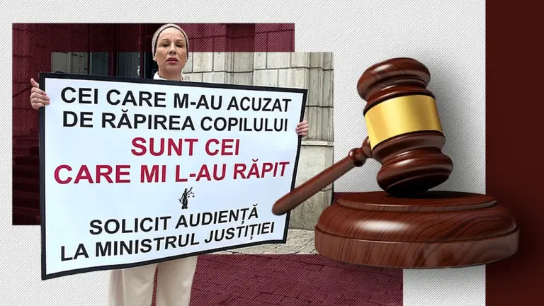 Femeia care luptă să nu-i fie luat copilul cere audiență la ministrul Justiției: „Trăiesc un IAD”