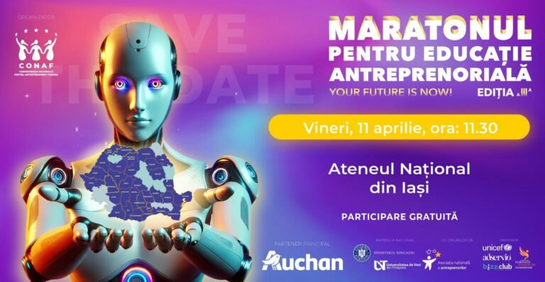 Elevi în competiție: opt echipe de liceeni concurează în semifinala „Maratonului pentru Educație Antreprenorială”