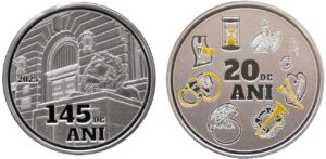 Cum arată noile monede de colecție lansate de BNR în circuitul numismatic