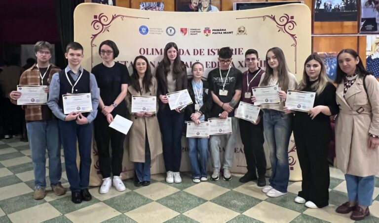 Performanță ieșeană la Olimpiada Națională de Istorie: șase elevi premiați