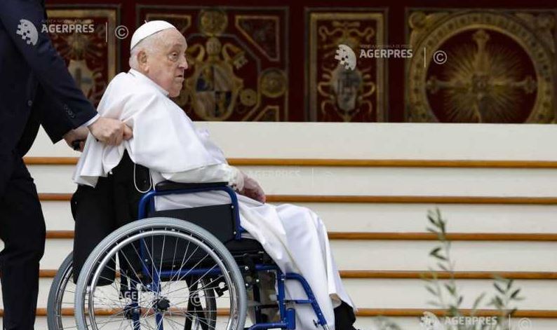  Starea de sănătate a papei merge din ce în ce mai bine