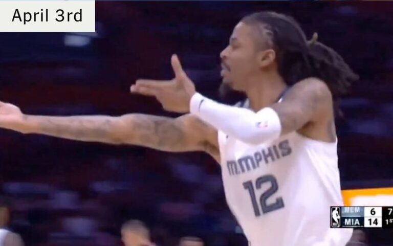 NBA: Ja Morant a fost amendat cu 75.000 de dolari pentru că a făcut cu mâna gestul care imita un pistol