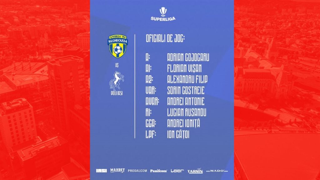 ACSM Politehnica Iași deschide o nouă rundă din Liga I cu meciuri tari. Iată programul partidelor