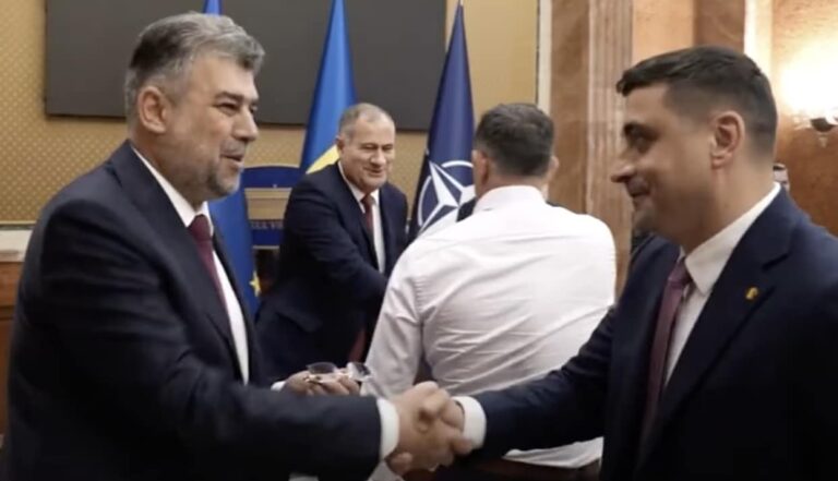 AUR și PSD, chipurile adversare politice, finanțate masiv anul trecut din banii manevrați de Becali la FCSB