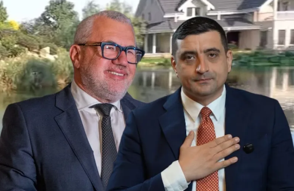 George Simion, petrecere pe manele în vila lui Sorin Constantinescu, regele păcănelelor