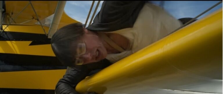 „Misiune imposibilă 8” - Cascadorie nebunească a lui Tom Cruise la 2.400 metri altitudine, cu vânt de 225 km/h