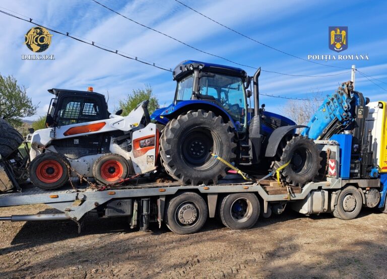 EXCLUSIV Cine era șeful rețelei de tractoare furate din Italia, coordonată de la Iași? Numele unui cunoscut om de afaceri apare pe traseu. „Lovituri” de milioane de euro