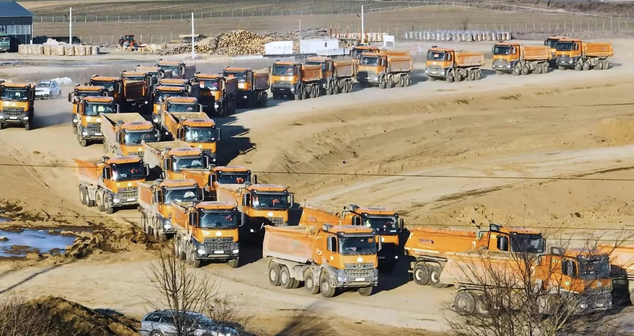 A7 - Stadiul lucrărilor pe tronsonul Pașcani-Bacău este de peste 25%. Vom circula în noiembrie pe aici? VIDEO