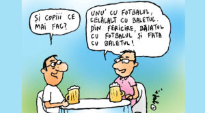 Copii, fotbal, balet