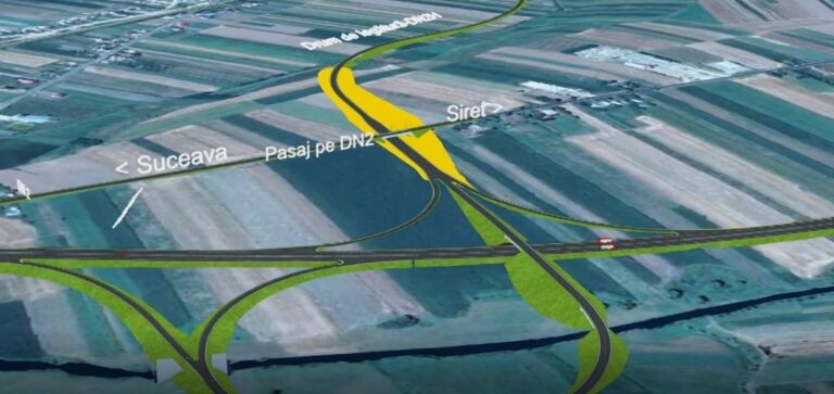 CNAIR: A fost avizat Studiul de Fezabilitate pentru ultimul sector al A7 cuprins între Suceava şi Siret