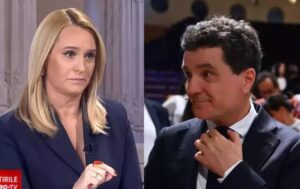 Nicușor Dan, în lacrimi. Vizibil emoționat la o întrebare pe care i-a pus-o Andreea Esca despre o persoană importantă din viața lui