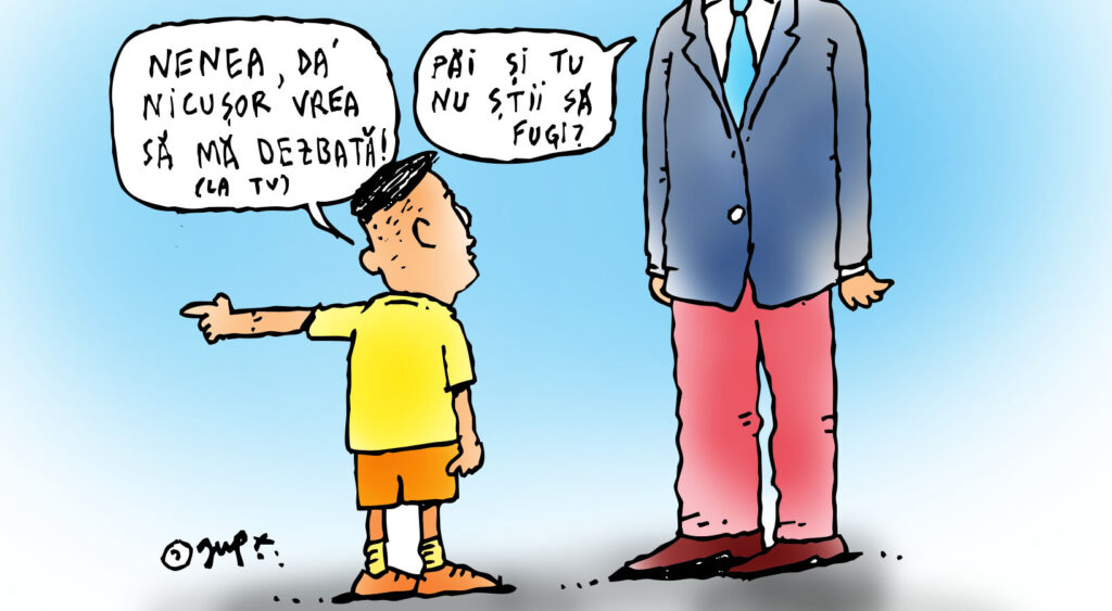  Nicușor e obraznic și nu-l lasă în pace pe Georgică 😀