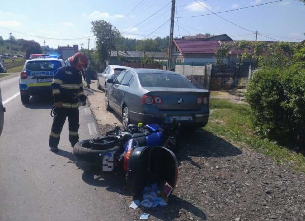 Giurgiu: Un motociclist de 42 de ani a murit în urma unui accident produs pe DN 61