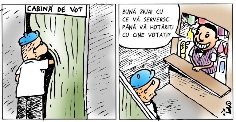 În cabina de vot