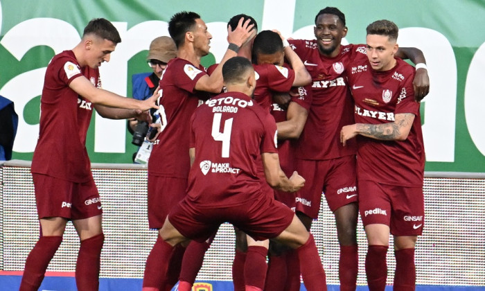 CFR Cluj a câştigat pentru a cincea oară Cupa României. Clujenii au învins Hermannstadt în finală, scor 3-2