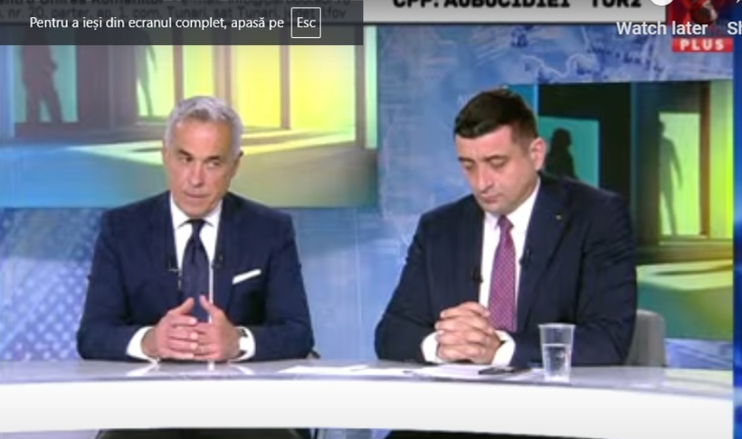 Călin Georgescu, despre Simion: Fiecare am trecut prin momentele anilor din tinereţe şi sigur important este să învăţăm. Suntem o echipă