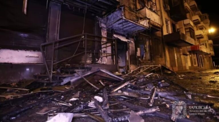 Noapte de coșmar în Harkov: 47 de persoane rănite în urma unui atac masiv cu drone