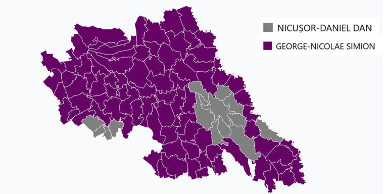 Nicușor Dan obține o victorie confortabilă în județul Iași: în urban a câștigat zdrobitor, iar în rural scorul a fost echilibrat