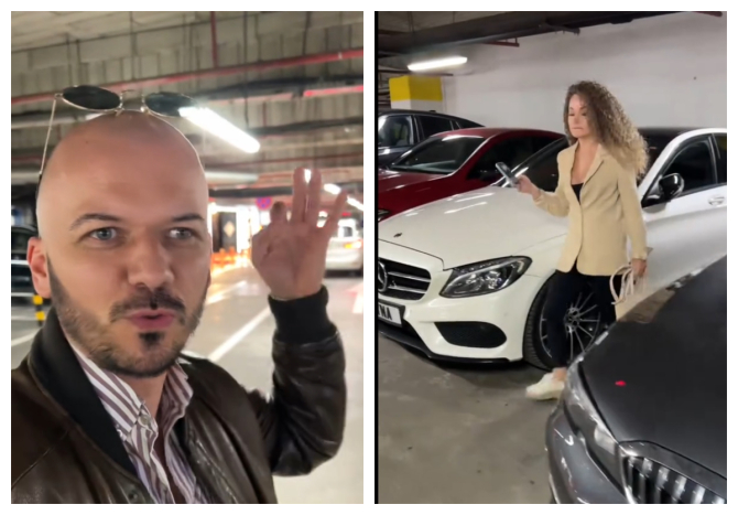 „Serios, astea chiar sunt ale clienților?” Italian uimit de ce a văzut în parcarea unui mall din România
