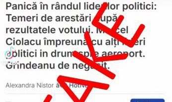  Alegeri prezidenţiale 2025 – MAI avertizează privind informaţii false pe TikTok