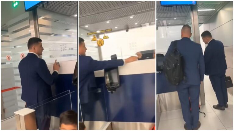 Simion a făcut scandal pe aeroport și a sărit peste rând: „N-am timp, mă!”