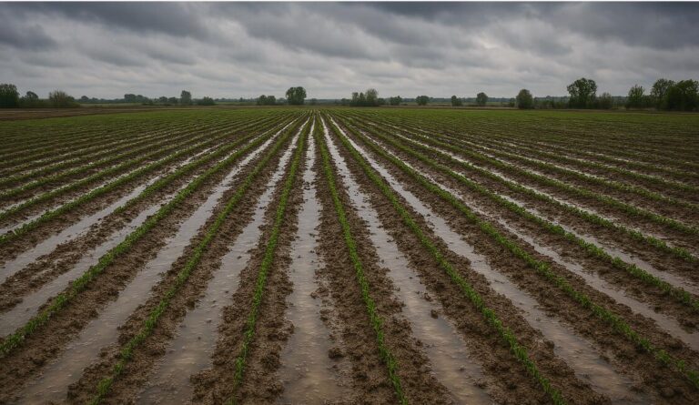 Ploile blochează agricultura în mai multe județe. Cum stă Iașul, județ cu deficit de apă în sol