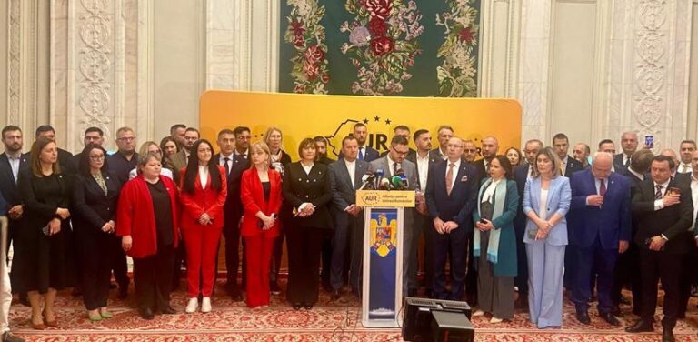 Deși nu i-a invitat nimeni, liderii AUR spun că refuză să meargă la consultări la Cotroceni