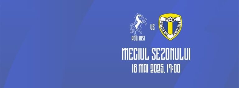 Meci pe viață și pe moarte între ACSM Politehnica și Petrolului, în Copou. Toate calculele retrogradării