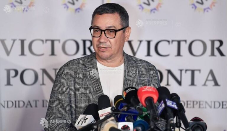 Victor Ponta anunță că va face campanie pentru unul dintre cei doi finaliști, dar nu spune pentru care