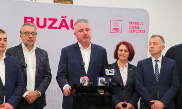 Romeo Lungu - noul președinte al PSD Buzău în locul lui Lucian Romașcanu