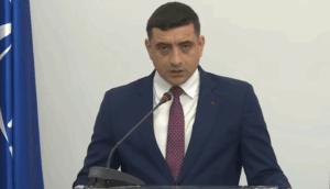 George Simion candidează pentru un nou mandat de președinte al partidului AUR 