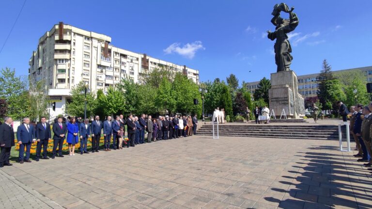 Prima ceremonie oficială la care participă noul prefect de Iași - FOTO/VIDEO