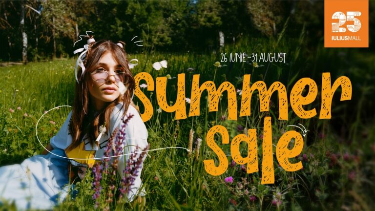 Au început reducerile de vară în Iulius Mall Iași! Promoții de până la 70% în magazinele tale favorite