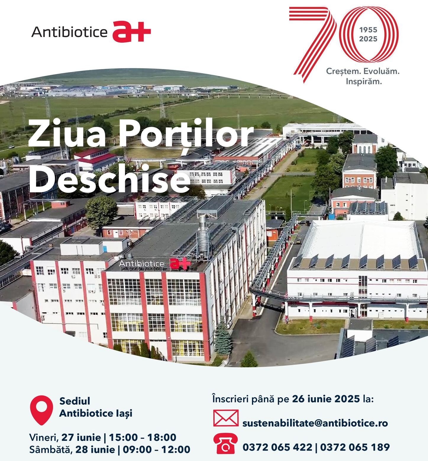 Antibiotice Iași își deschide porțile pentru comunitate!