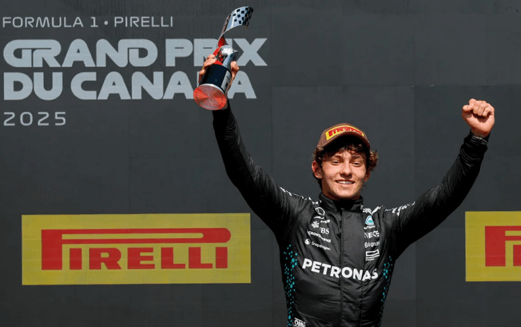 La 18 ani, pe locul 3 în Formula 1!