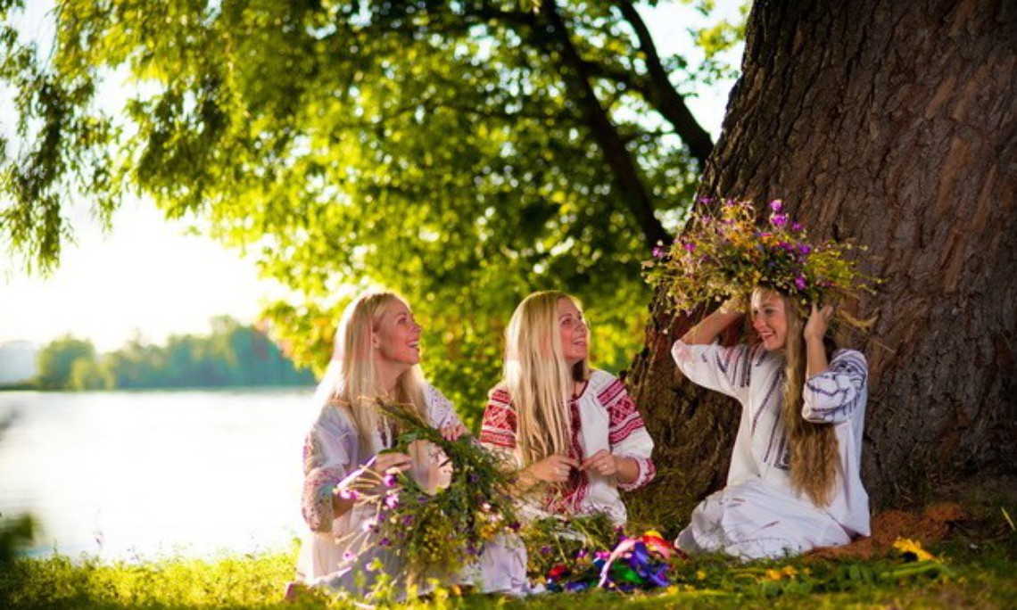 Mii de flori de Sânziene prin hornuri și pe antene