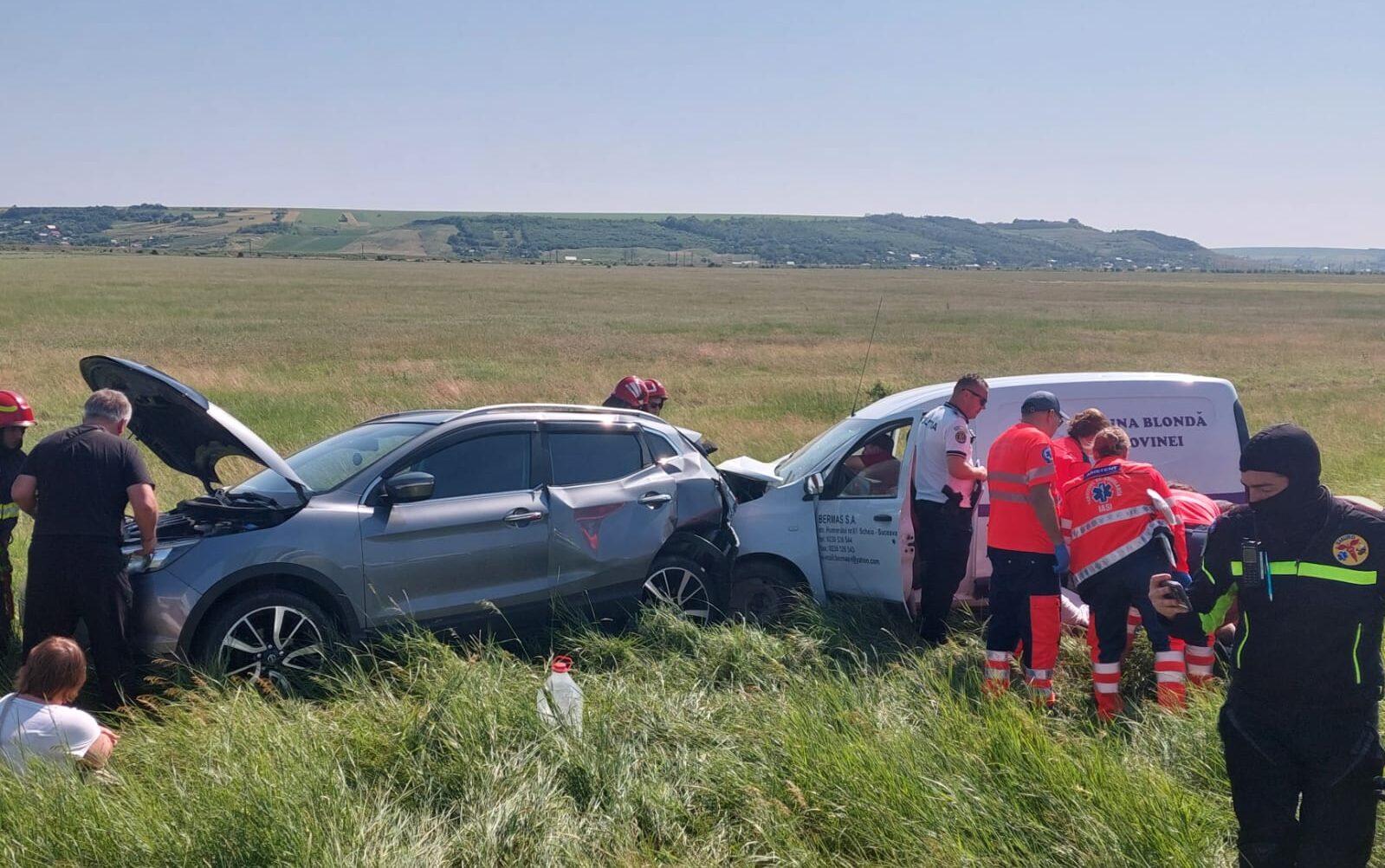 Accident rutier pe DN 28 între Lețcani și Podu Iloaiei: o victimă, intervenție rapidă a echipajelor de urgență