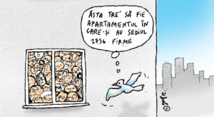 Curtea de Conturi a descoperit că într-un apartament din Sectorul 2 funcționează 2.736 de firme 😁