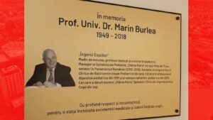 Secția de Gastroenterologie Pediatrică din Iași poartă numele prof. dr. Marin Burlea