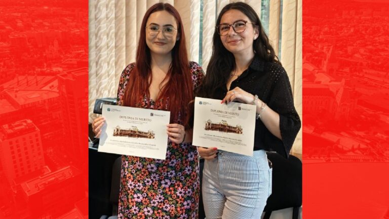 Două studente de la UAIC, câștigătoare ale bursei de studiu „Loredana Battaglia”