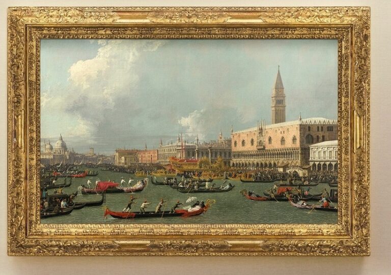 Tablou de Canaletto, deţinut de primul prim-ministru britanic, va fi scos la licitaţie