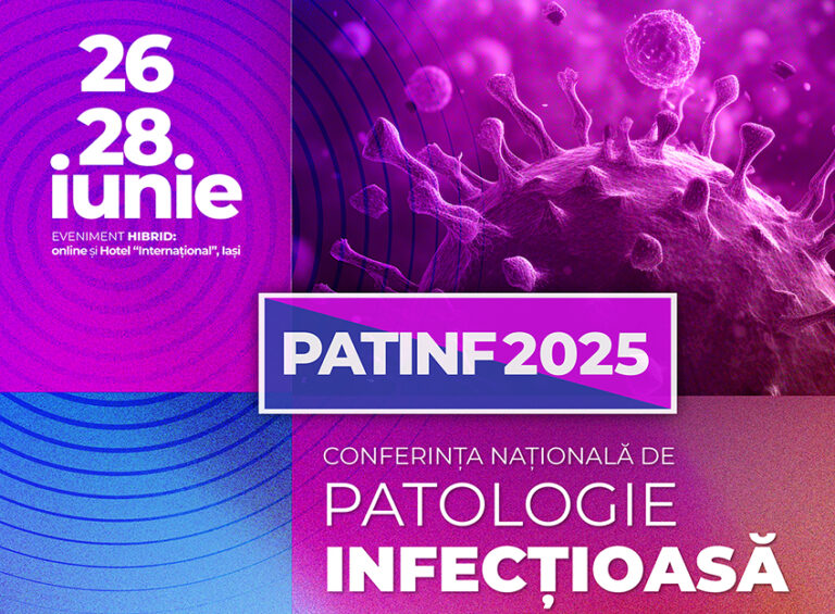 Au rămas câteva zile până la Conferința Națională de Patologie Infecțioasă de la Iași