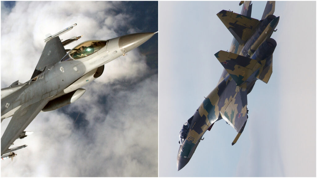 Cum a doborât un F-16 ucrainean un avion Su-35 rus, în valoare de 100 de milioane de dolari, pentru prima dată în istoria aviației