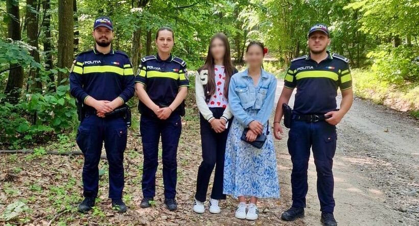 Două adolescente din Bacău s-au rătăcit într-o pădure, în timp ce se întorceau de la şcoală